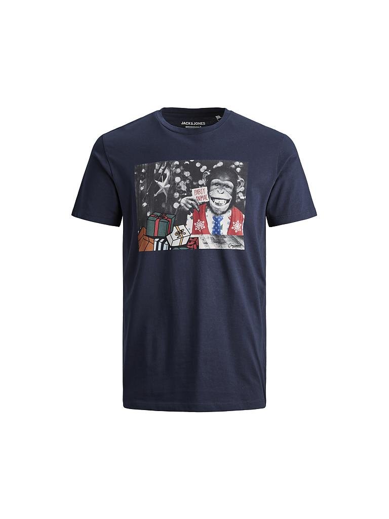 JACK & JONES | Jungen T-Shirt "Jingle"  | blau