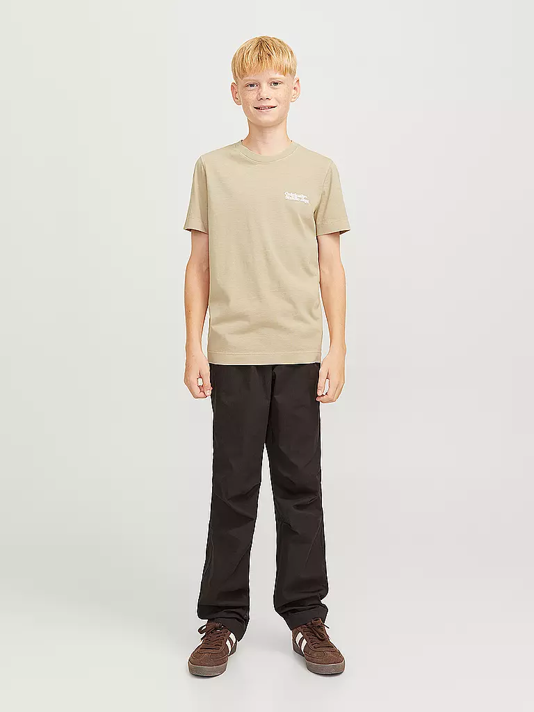 JACK & JONES | Jungen T-Shirt  JORVERMONT | beige