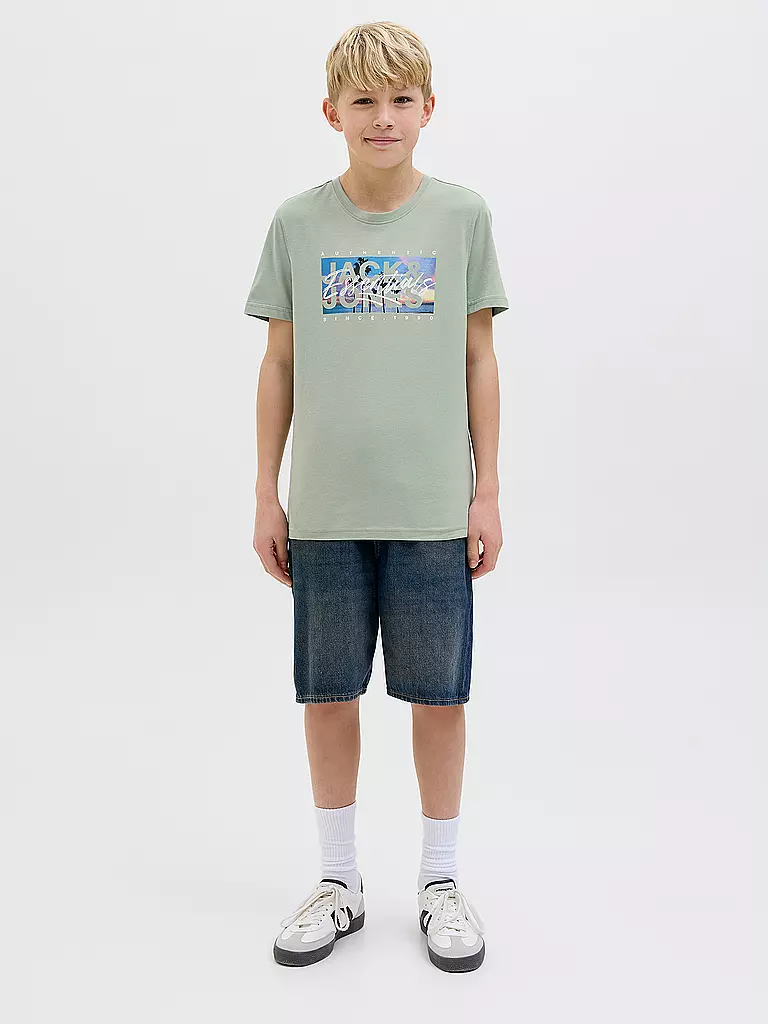 JACK & JONES | Jungen T-Shirt JJCOLTON  | mint