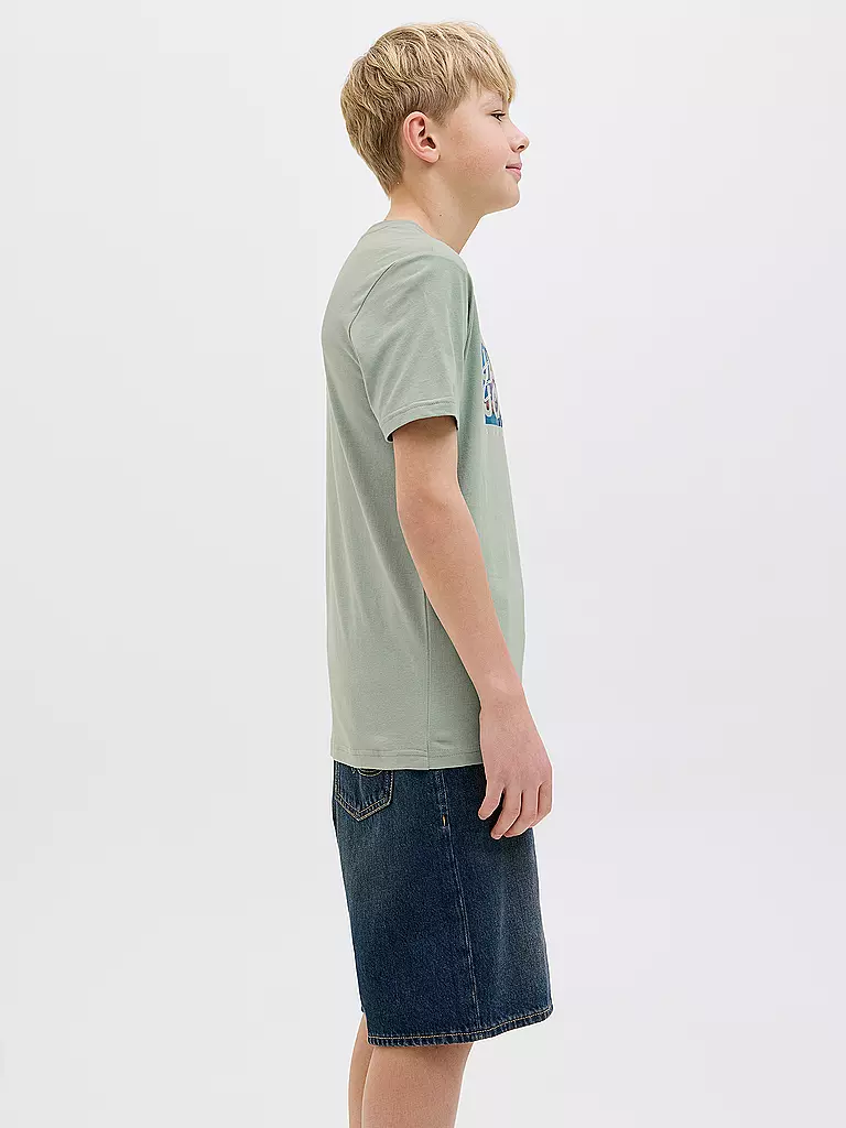 JACK & JONES | Jungen T-Shirt JJCOLTON  | mint