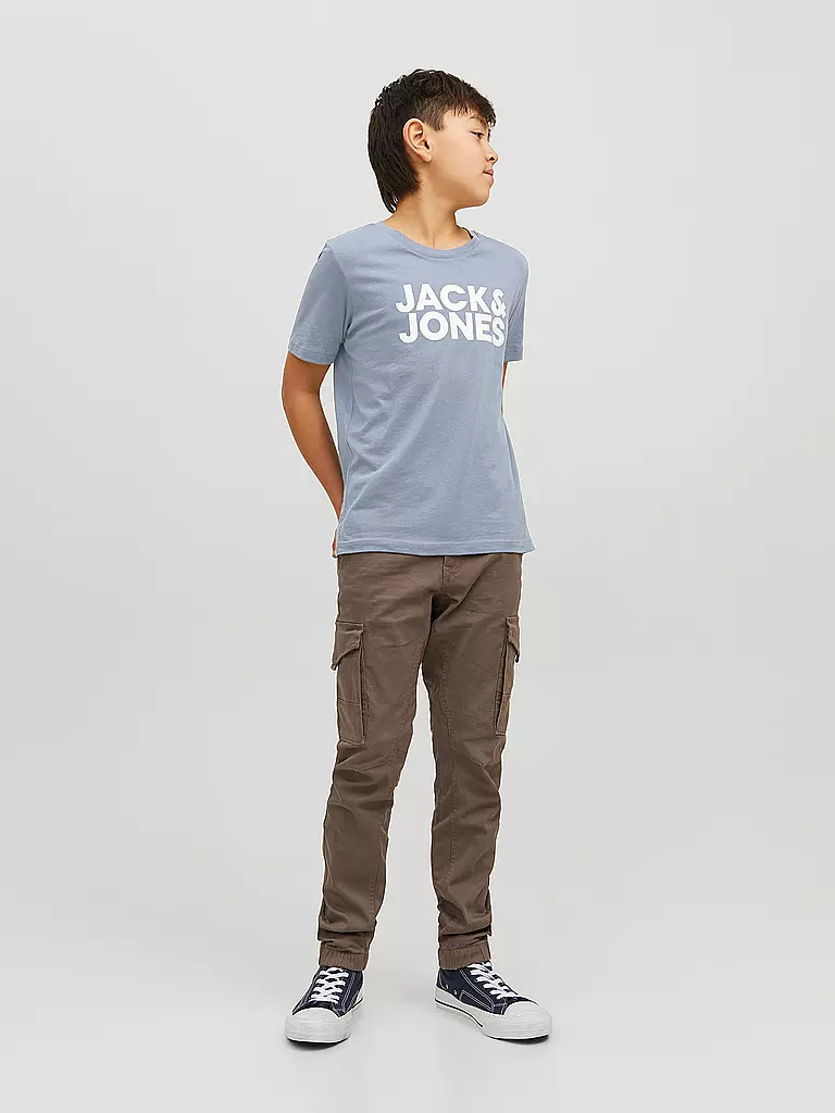 JACK & JONES | Jungen T-Shirt JJECORP | hellblau