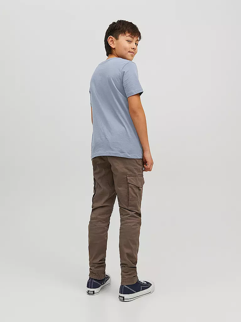 JACK & JONES | Jungen T-Shirt JJECORP | hellblau