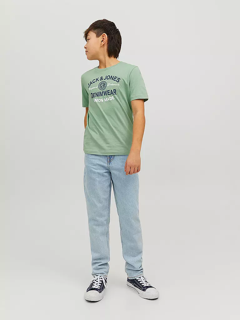 JACK & JONES | Jungen T-Shirt JJELOGO  | mint