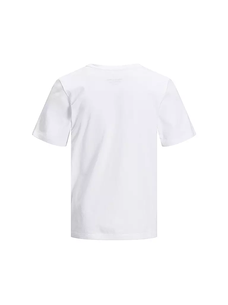 JACK & JONES | Jungen T-Shirt JJEORGANIC | weiss