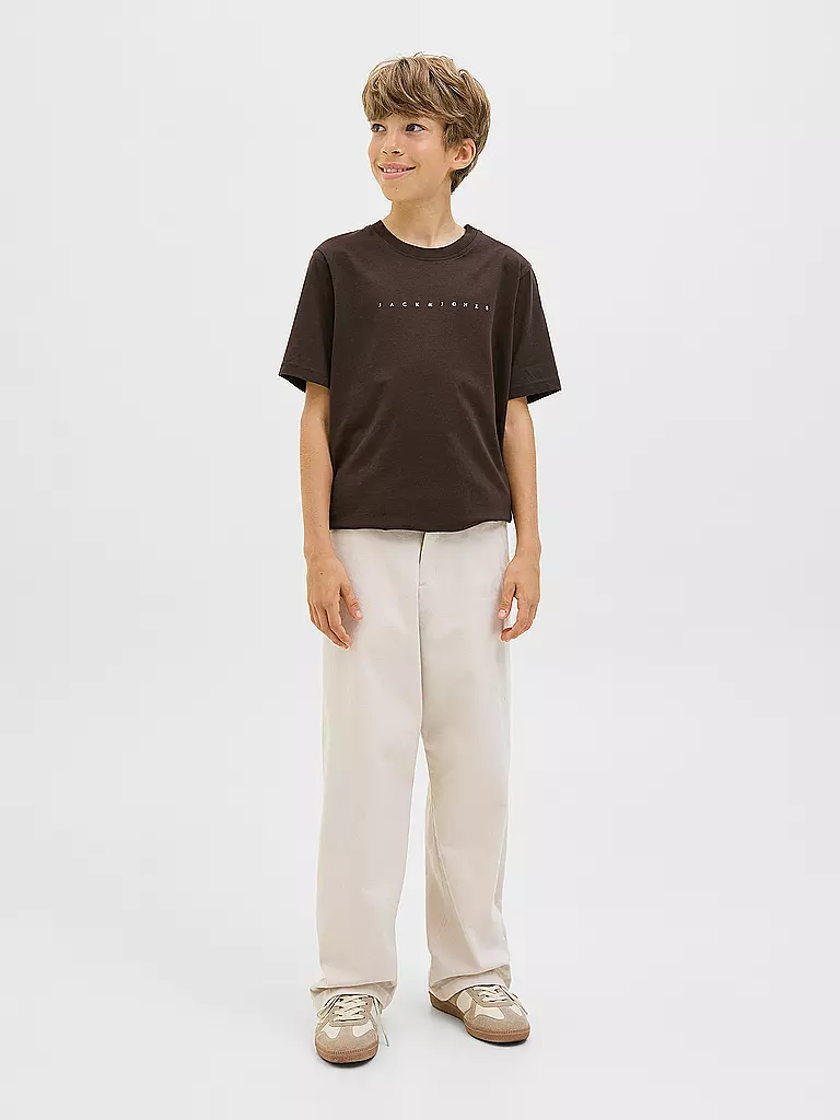 JACK & JONES | Jungen T-Shirt JJESTAR | braun