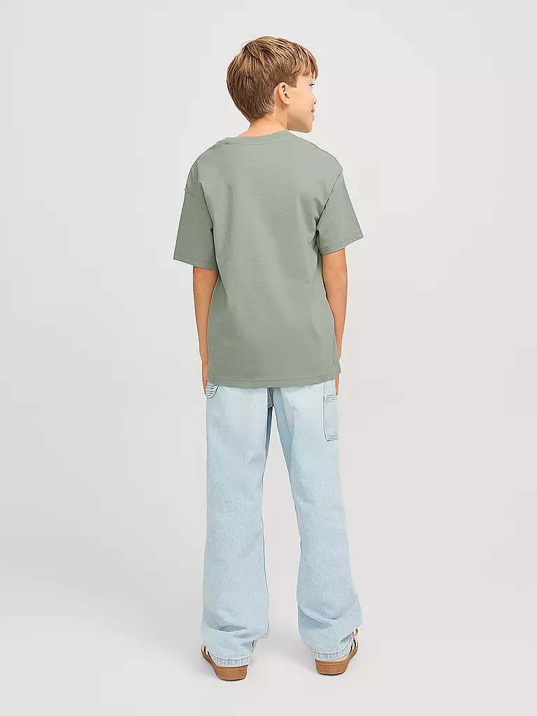JACK & JONES | Jungen T-Shirt JJESTAR | hellgrün