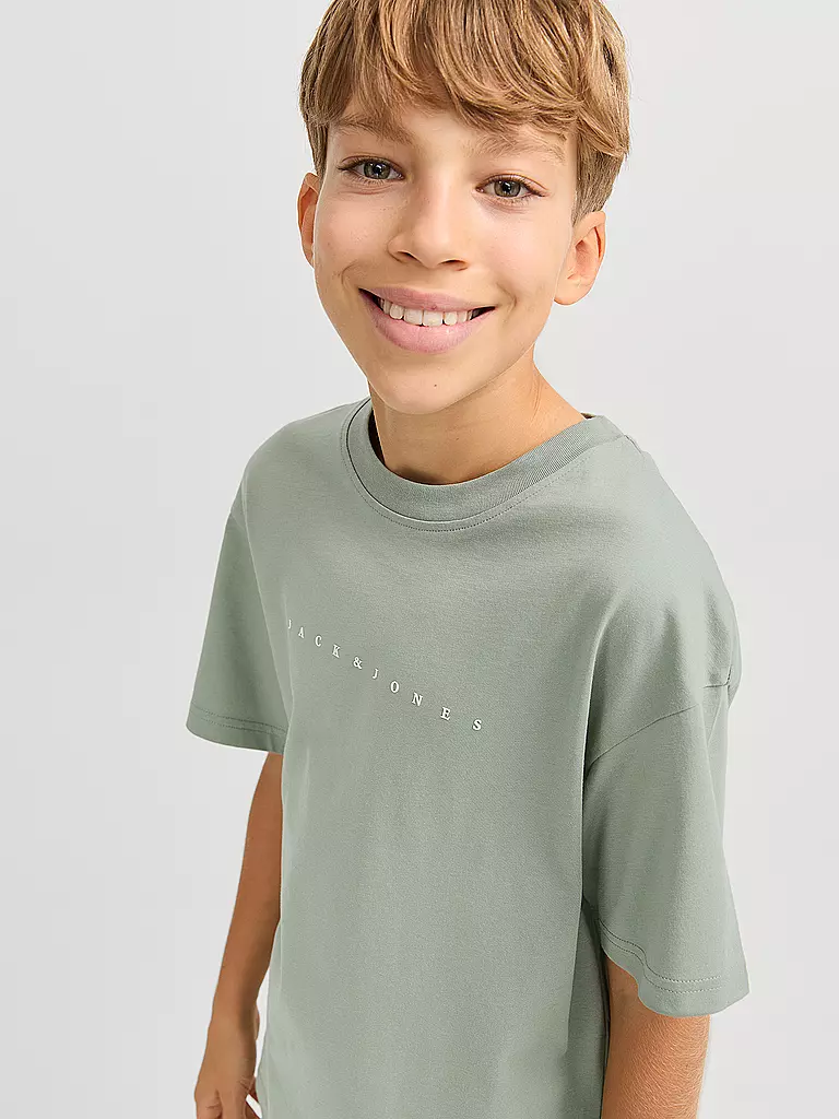 JACK & JONES | Jungen T-Shirt JJESTAR | hellgrün