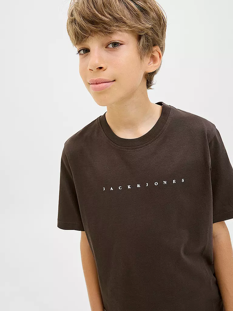 JACK & JONES | Jungen T-Shirt JJESTAR | braun