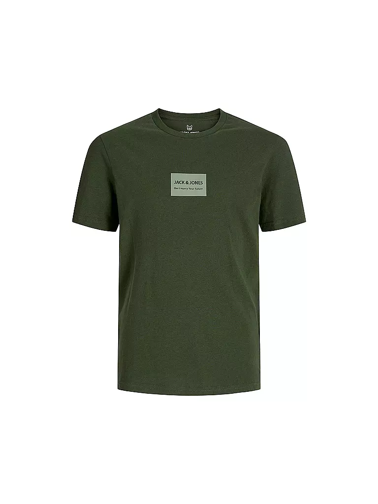 JACK & JONES | Jungen T-Shirt JJHAKKAI | olive