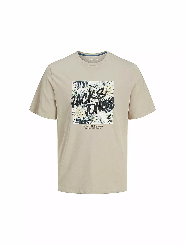 JACK & JONES | Jungen T-Shirt JJHAWAII | beige