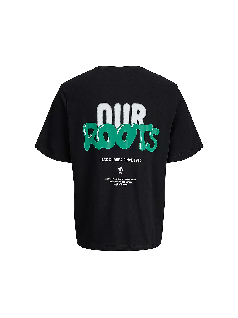 JACK & JONES | Jungen T-Shirt JJWOBLY | schwarz
