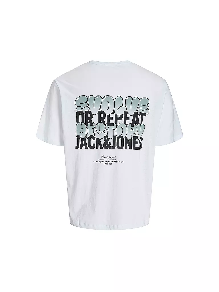 JACK & JONES | Jungen T-Shirt JJWOBLY | weiss