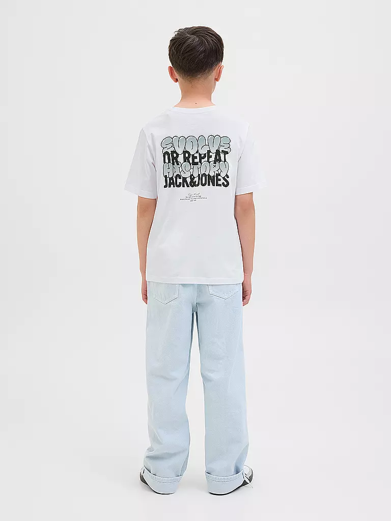 JACK & JONES | Jungen T-Shirt JJWOBLY | weiss