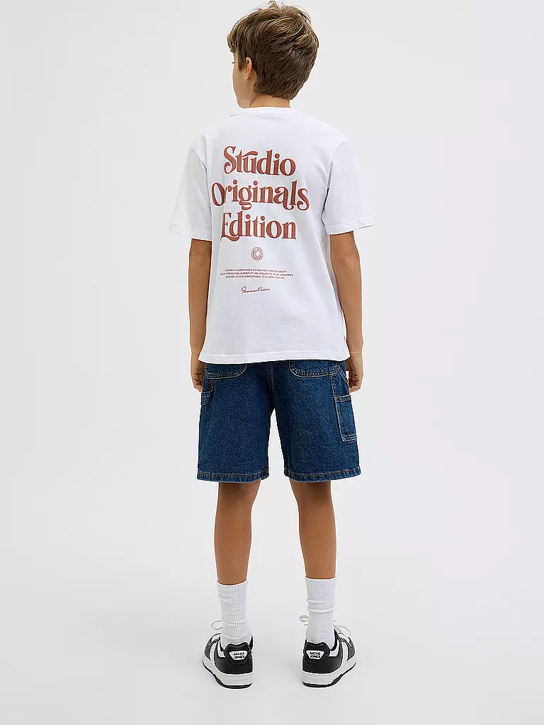 JACK & JONES | Jungen T-Shirt JORACAPULCO | weiss