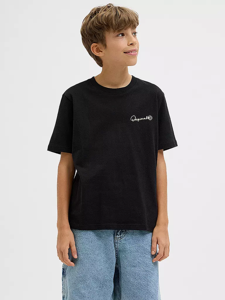 JACK & JONES | Jungen T-Shirt JORACAPULCO | schwarz
