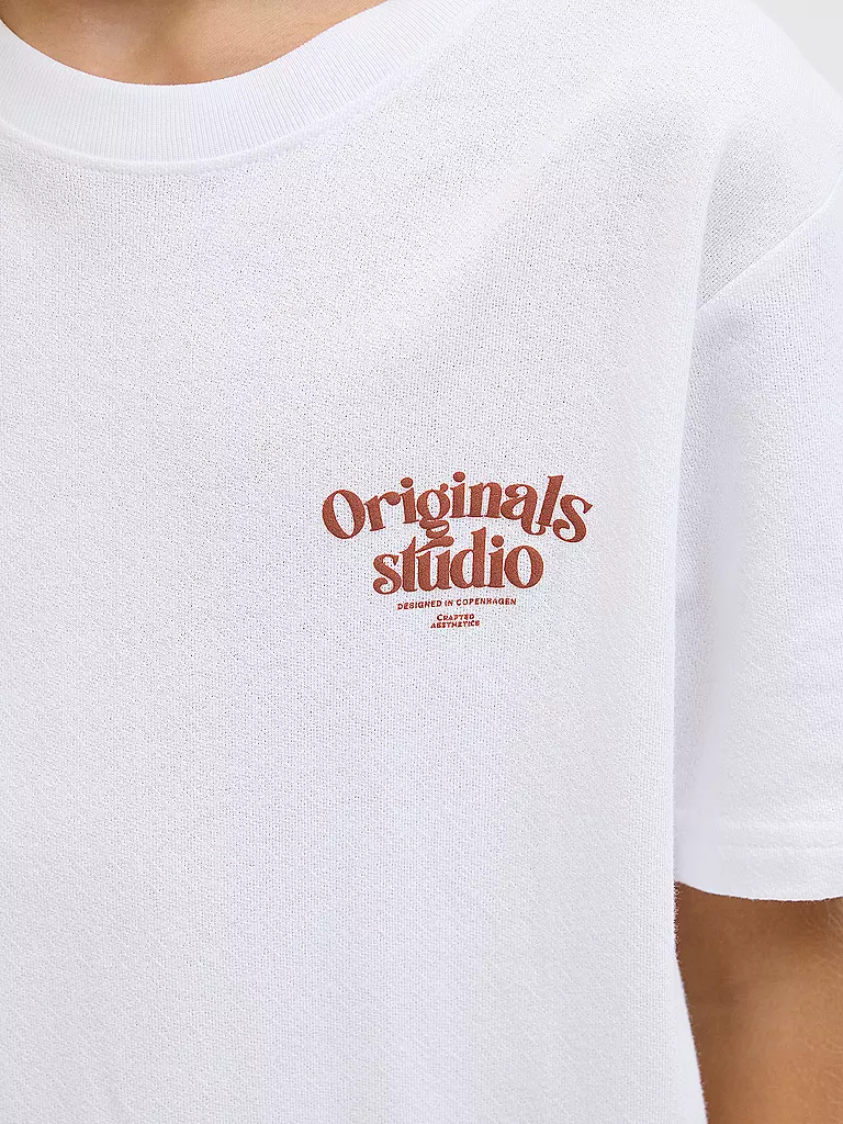 JACK & JONES | Jungen T-Shirt JORACAPULCO | weiss