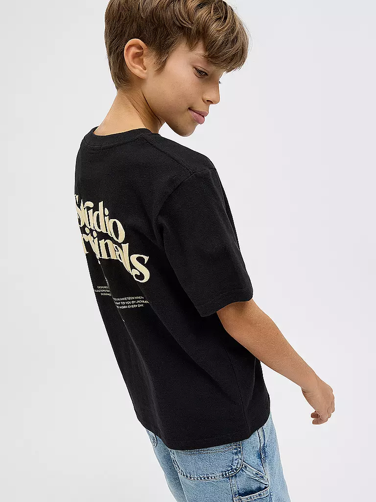 JACK & JONES | Jungen T-Shirt JORACAPULCO | schwarz