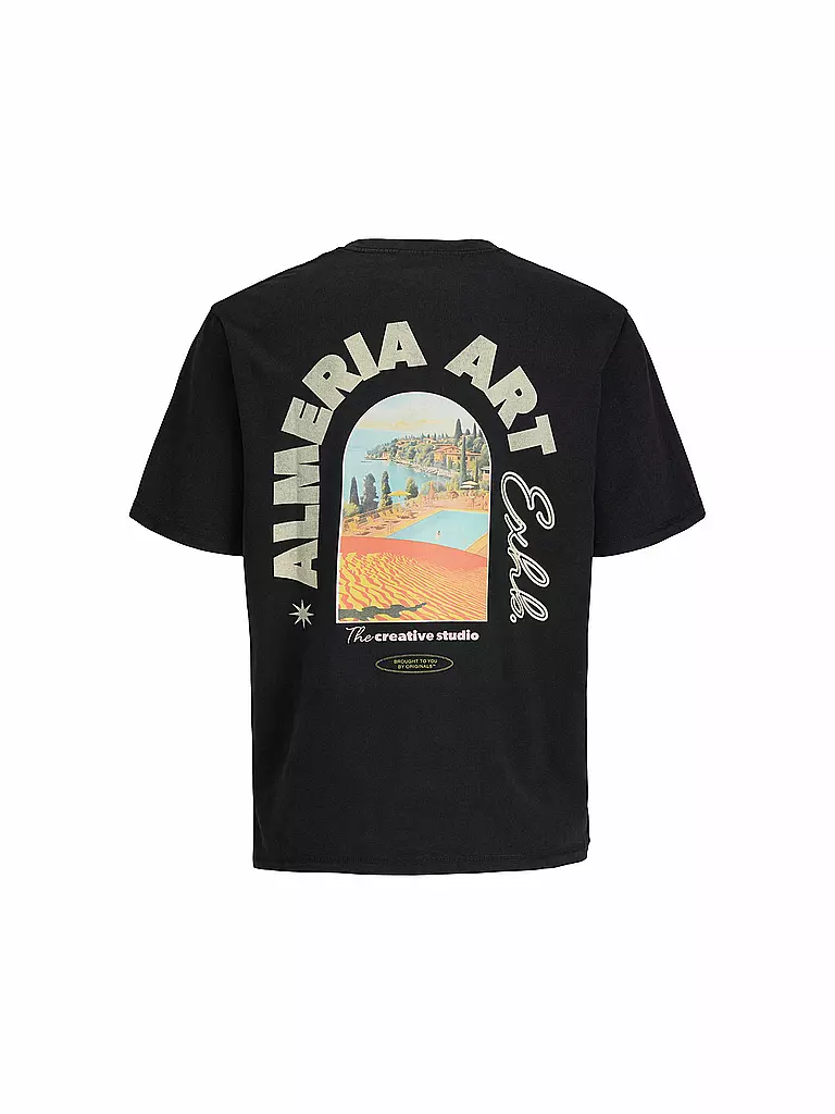 JACK & JONES | Jungen T-Shirt JORALMERIA  | schwarz