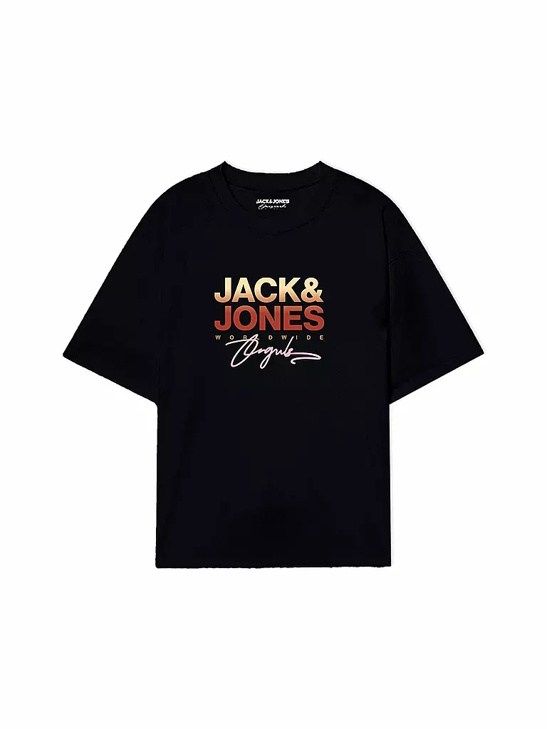 JACK & JONES | Jungen T-Shirt JORCANGGU | schwarz