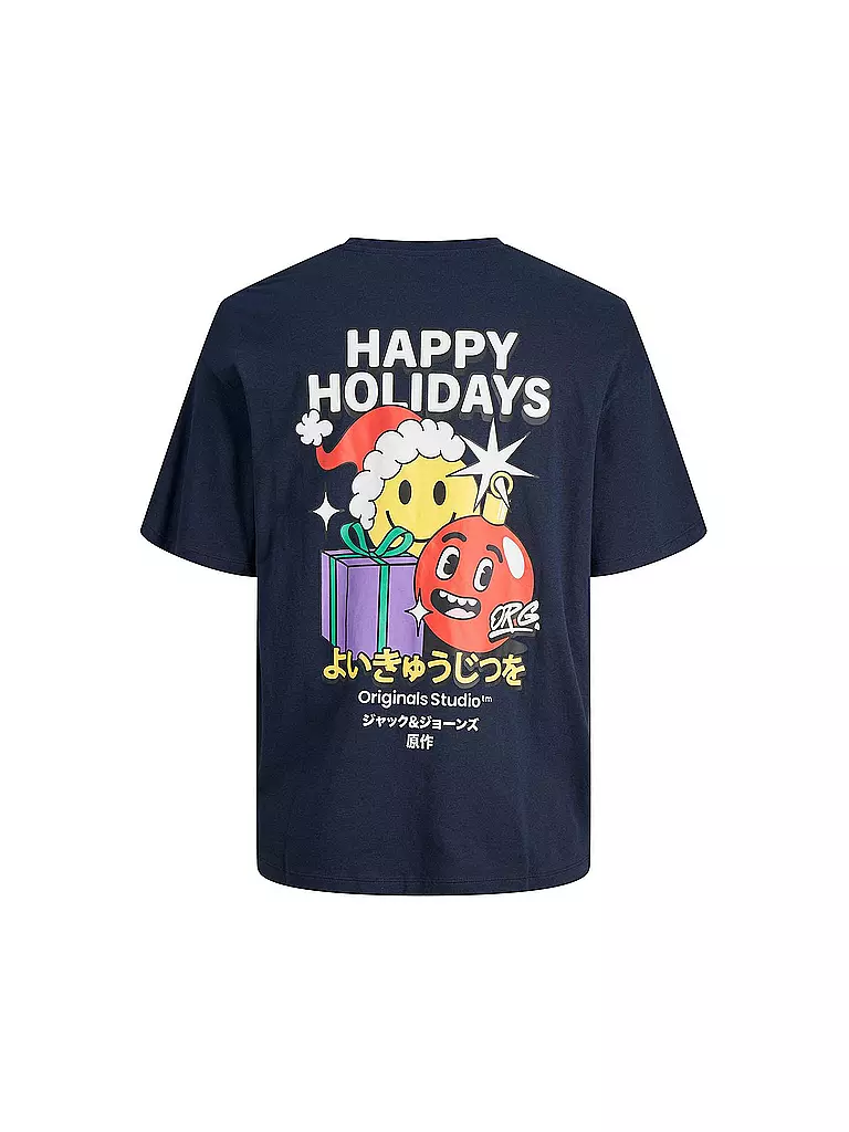 JACK & JONES | Jungen T-Shirt JORCEREMONY | dunkelblau