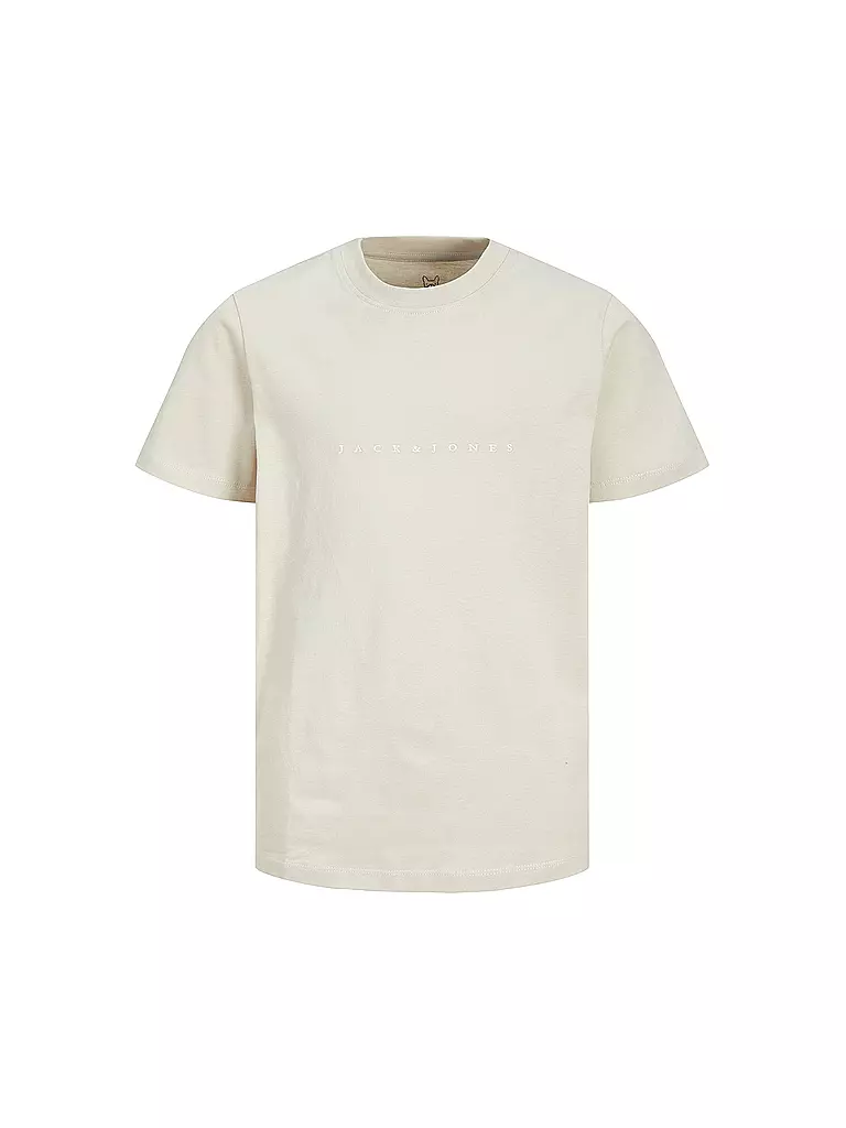 JACK & JONES | Jungen T-Shirt JORCOPENHAGEN  | creme