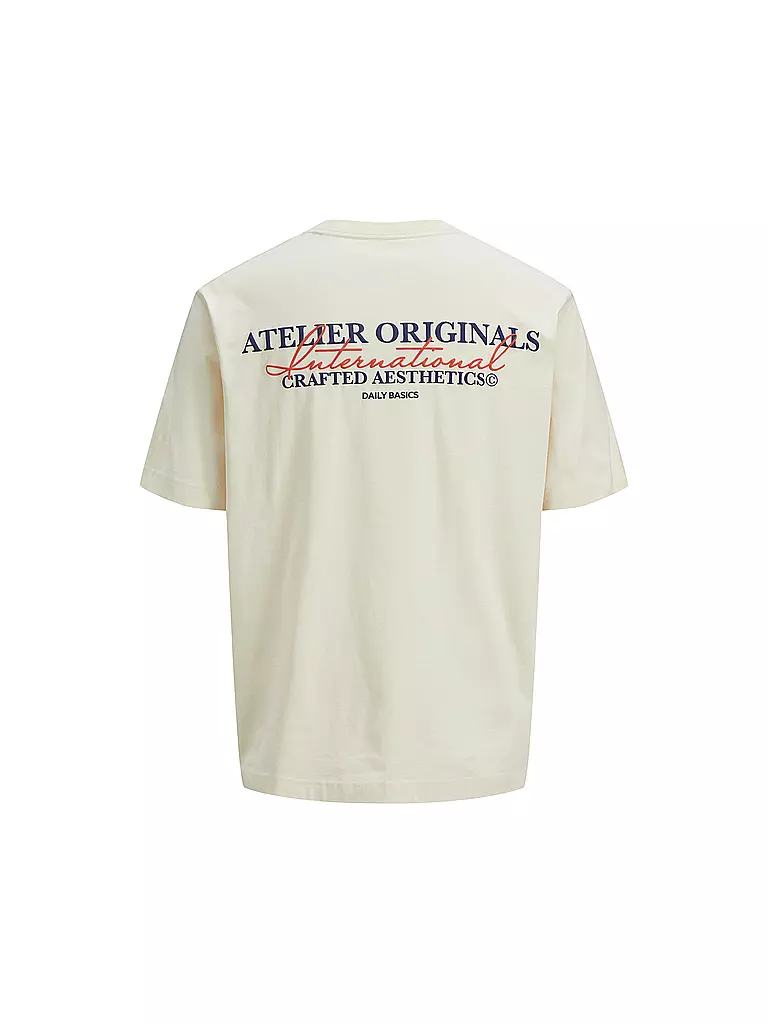 JACK & JONES | Jungen T-Shirt JORISLINGTON | creme