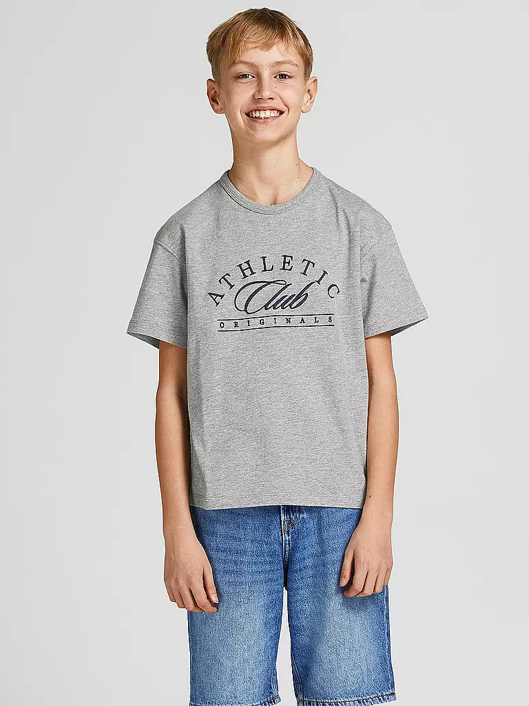 JACK & JONES | Jungen T-Shirt JORNEOPREP  | grau