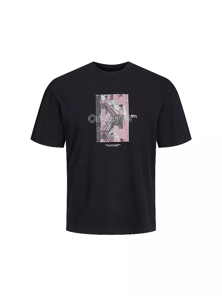 JACK & JONES | Jungen T-Shirt JORVESTERBRO | schwarz