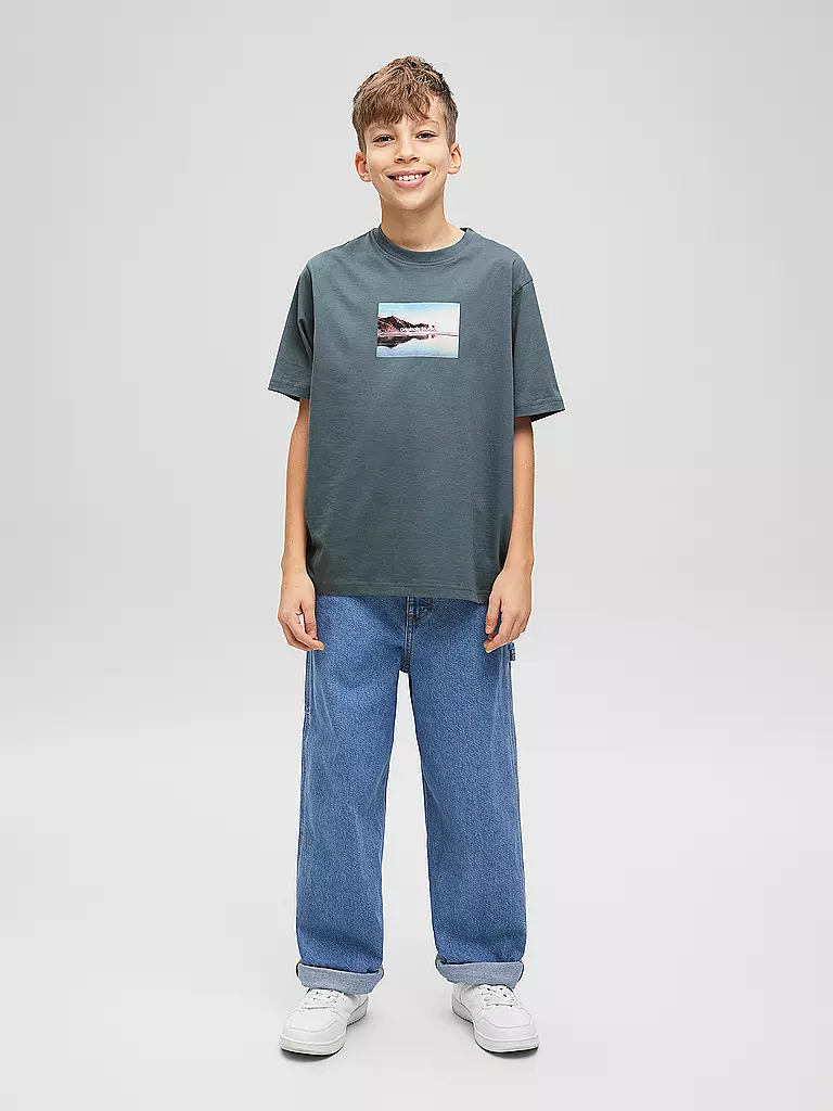 JACK & JONES | Jungen T-Shirt JORVESTERBRO | grau