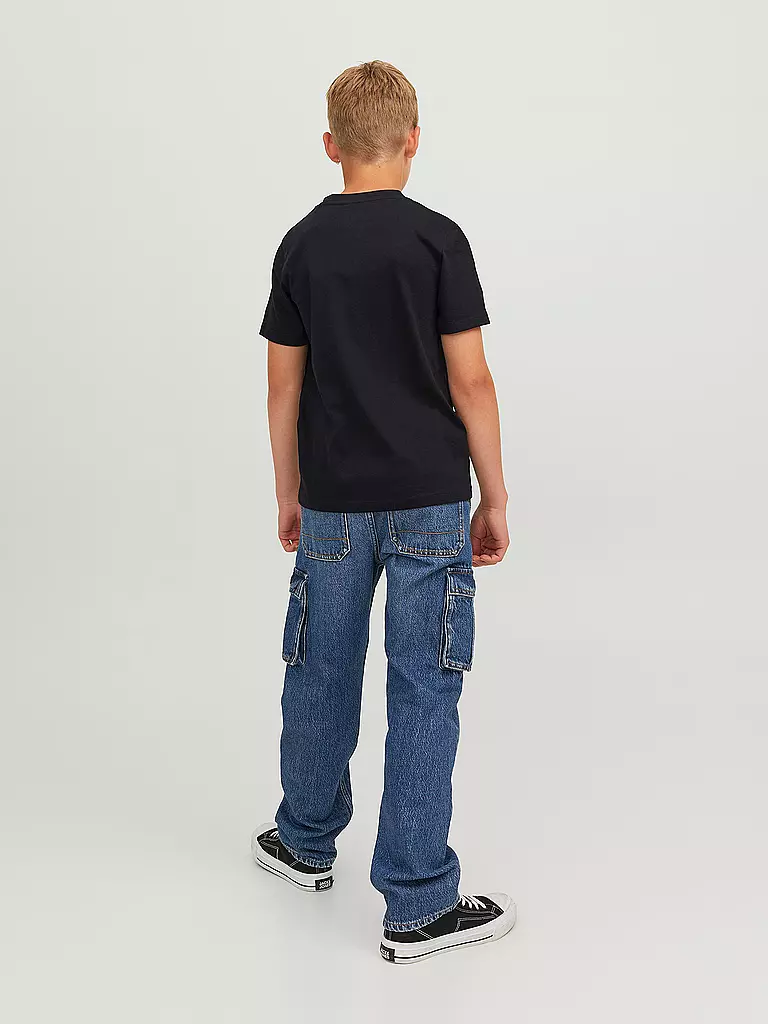 JACK & JONES | Jungen T-Shirt JORVESTERBRO | schwarz