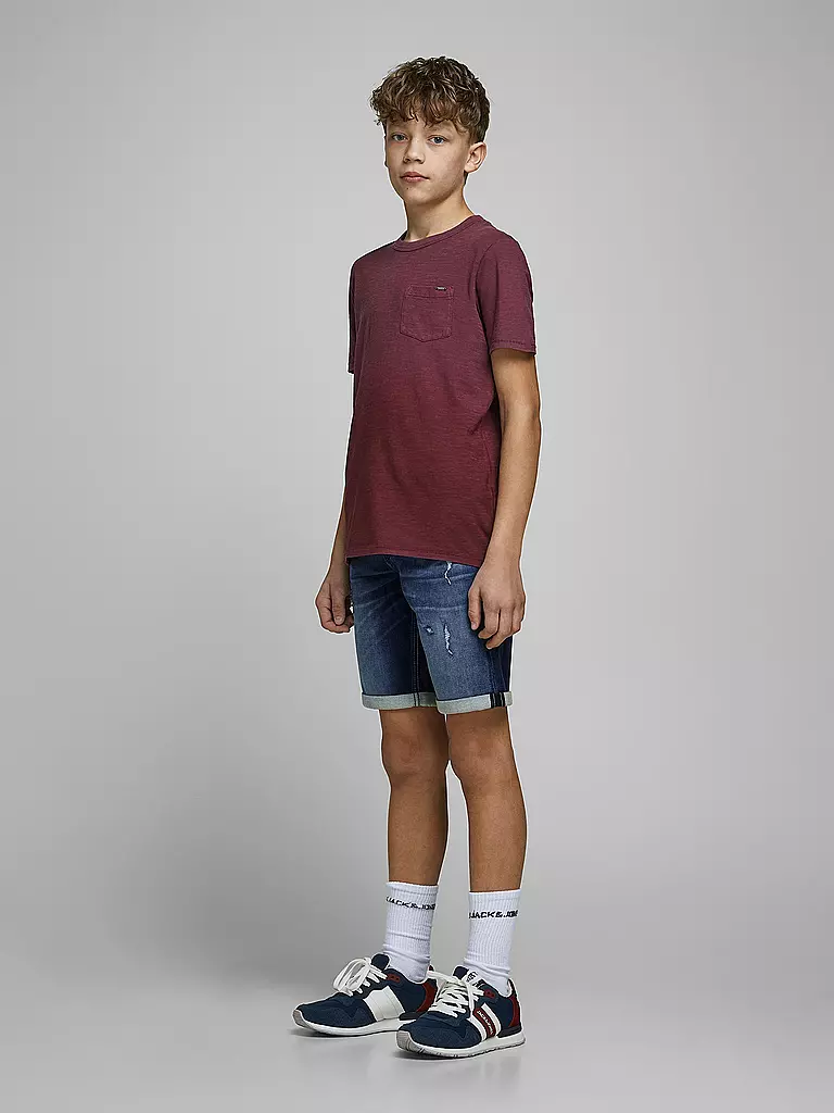 JACK & JONES | Jungen-Jeansbermuda "JJIRICK JJICON" | blau