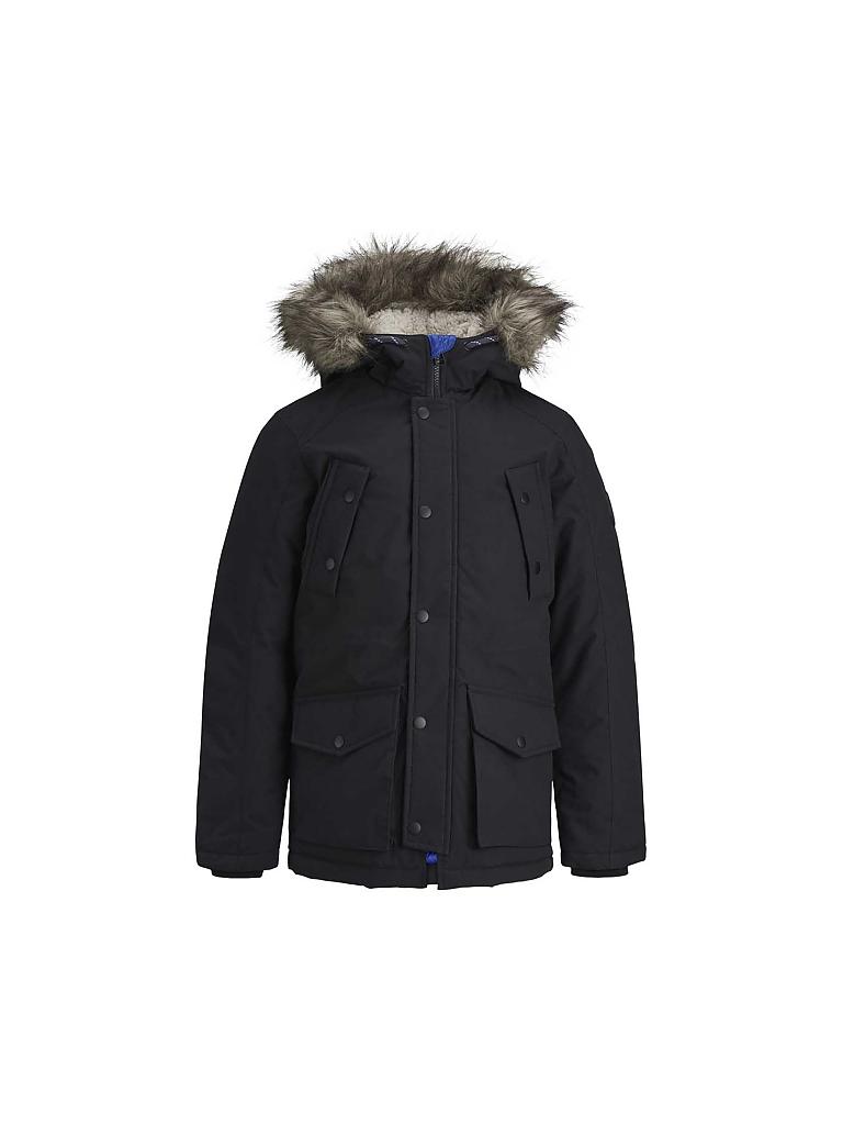 JACK & JONES | Jungen-Parka "JOREXPLORE" | schwarz