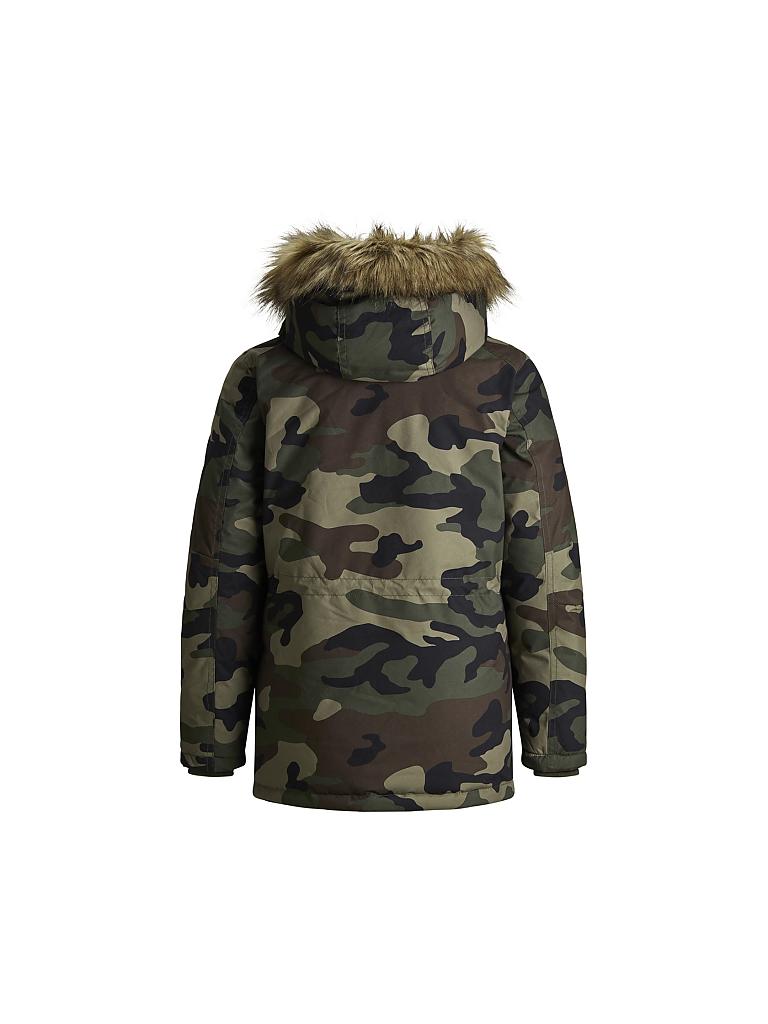 JACK & JONES | Jungen-Parka "JOREXPLORE" | olive