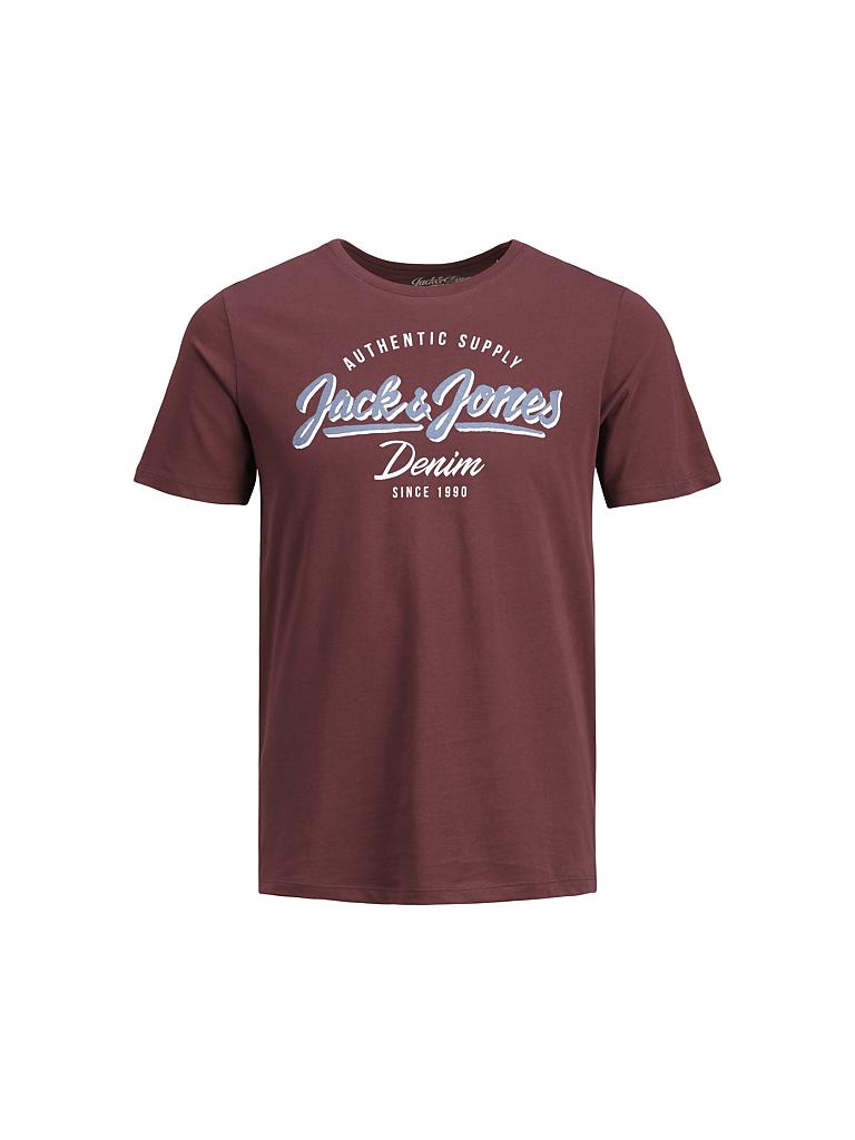 JACK & JONES | Jungen-T-Shirt "JJELOGO" | rot