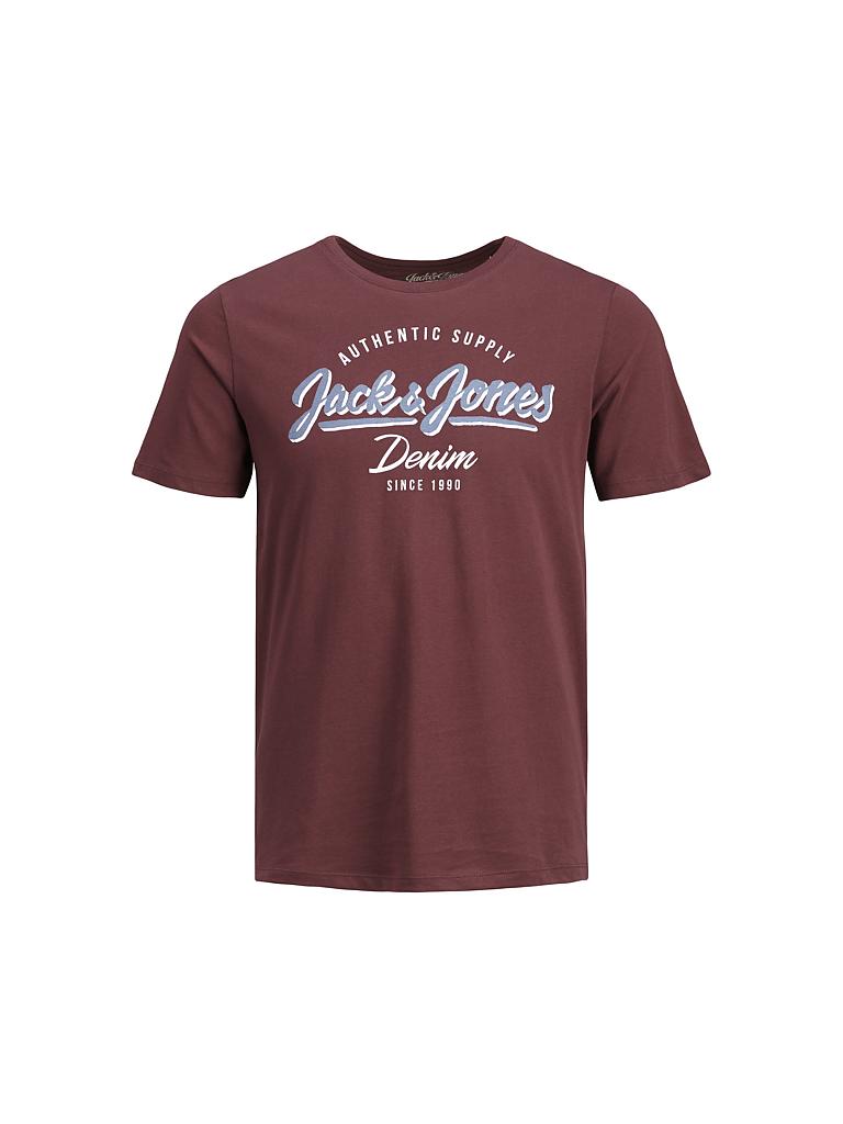 JACK & JONES | Jungen-T-Shirt "JJELOGO" | rot