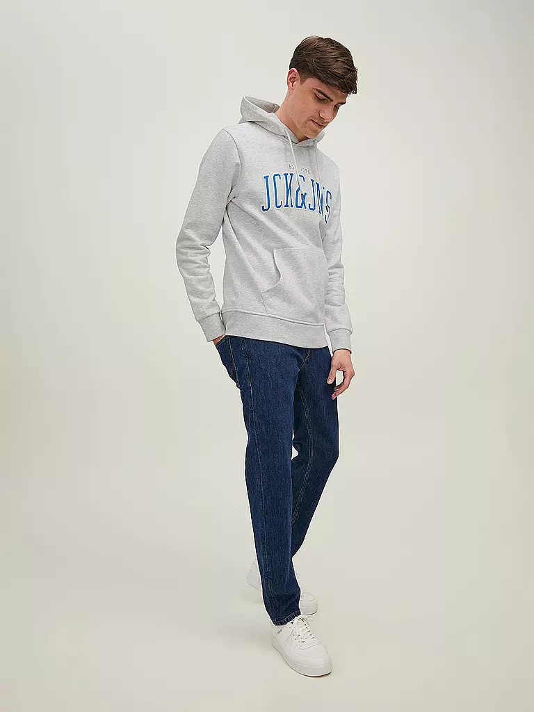 JACK & JONES | Kapuzensweater - Hoodie JJCEMB | weiss