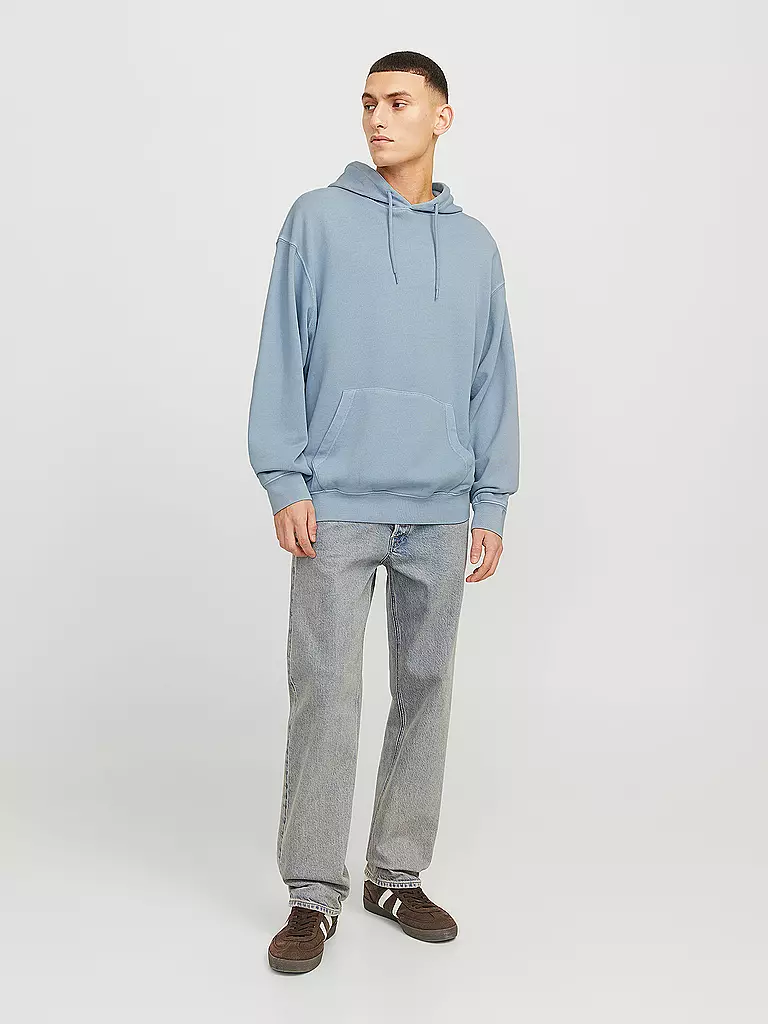 JACK & JONES | Kapuzensweater - Hoodie JJECHARGE | hellblau