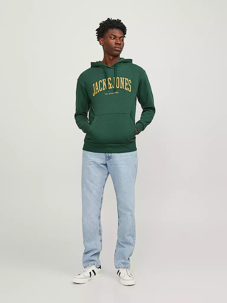 JACK & JONES | Kapuzensweater - Hoodie JJEJOSH | dunkelgrün