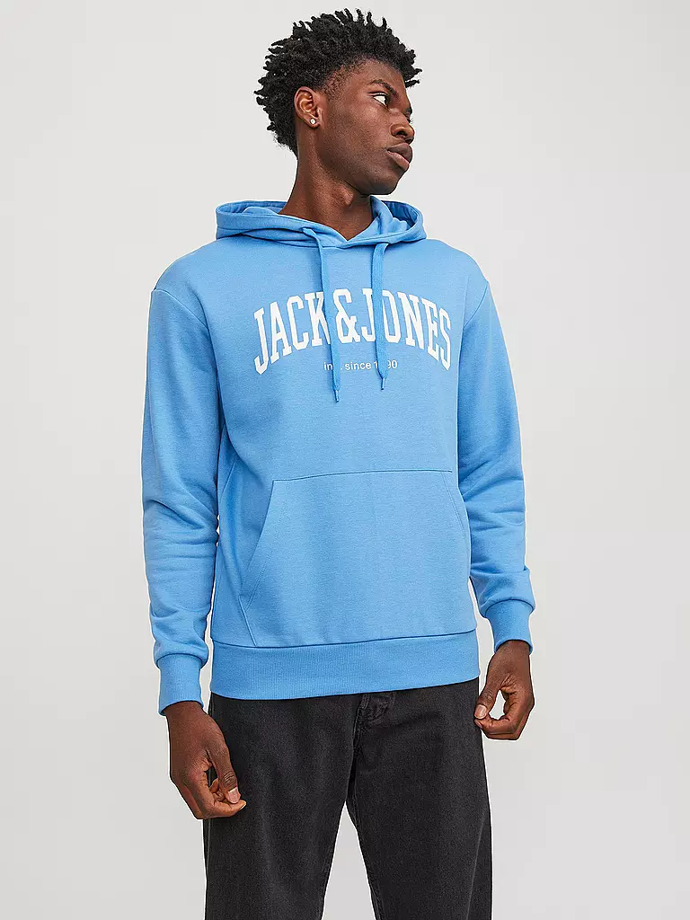 JACK & JONES | Kapuzensweater - Hoodie JJEJOSH | hellblau