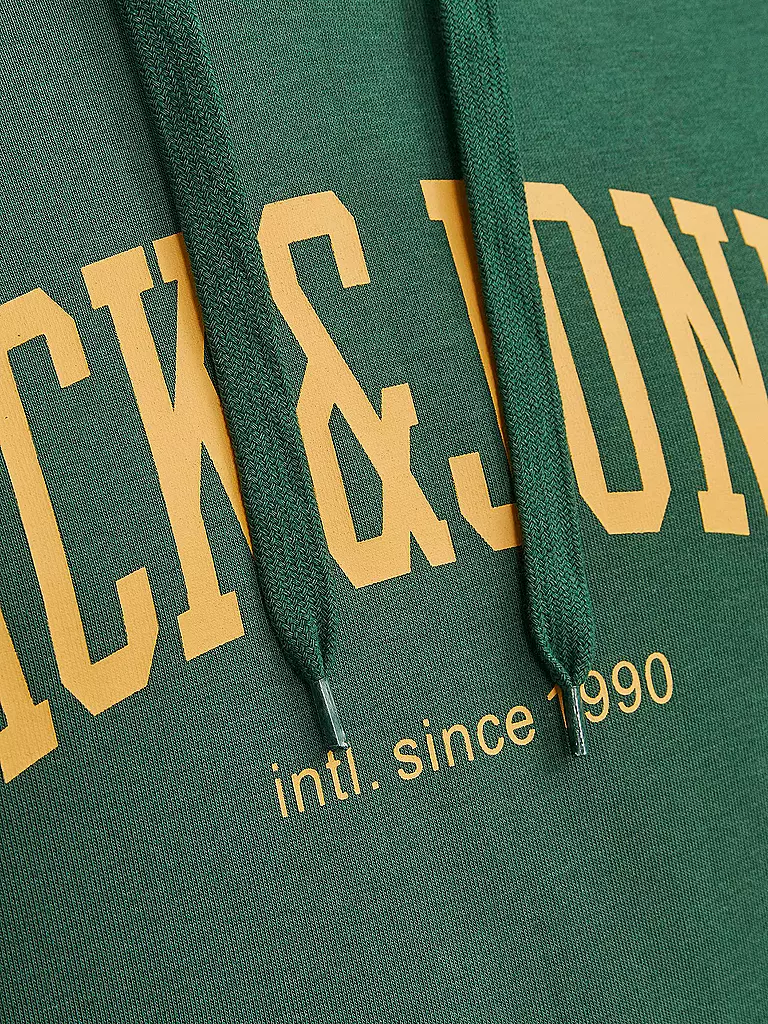 JACK & JONES | Kapuzensweater - Hoodie JJEJOSH | dunkelgrün