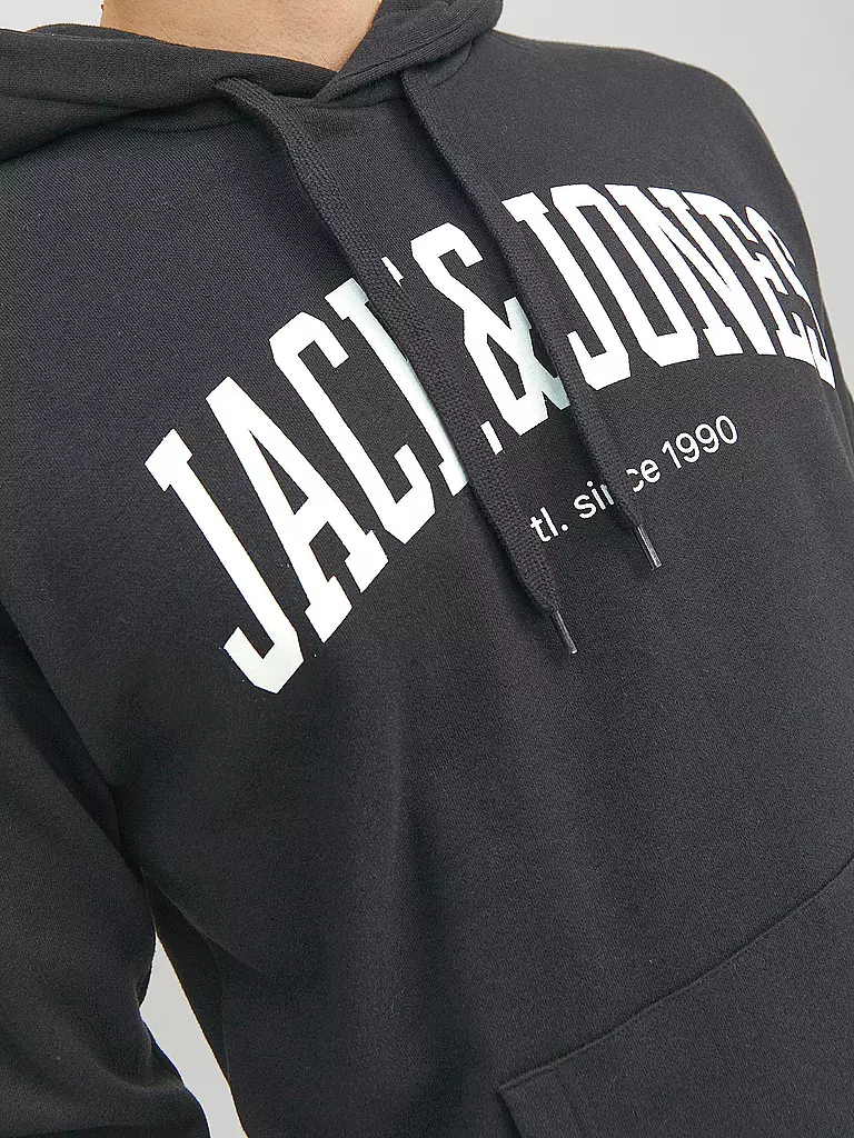 JACK & JONES | Kapuzensweater - Hoodie JJEJOSH | schwarz
