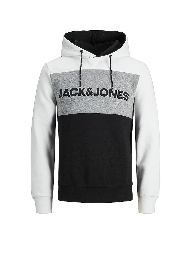 JACK & JONES | Kapuzensweater - Hoodie JJELOGO  | weiss