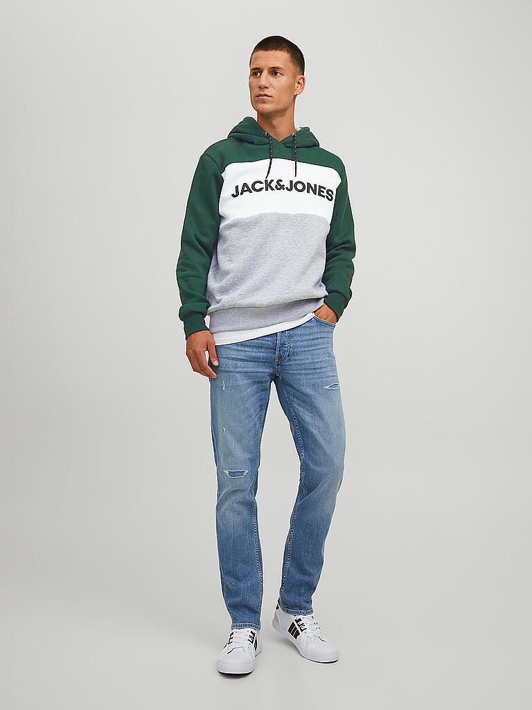 JACK & JONES | Kapuzensweater - Hoodie JJELOGO  | grün