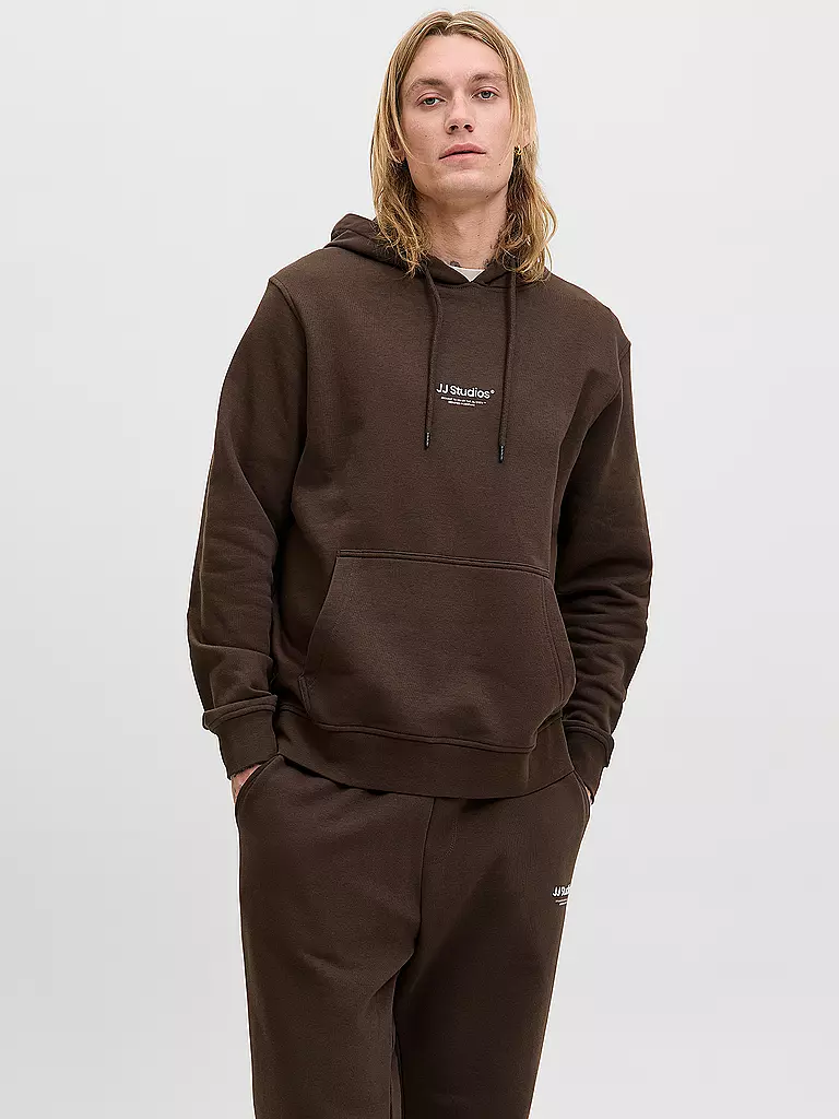 JACK & JONES | Kapuzensweater - Hoodie JJESOHO | braun