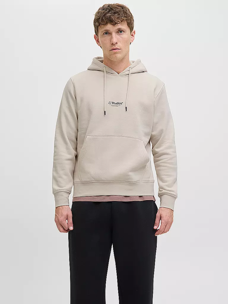 JACK & JONES | Kapuzensweater - Hoodie JJESOHO | creme