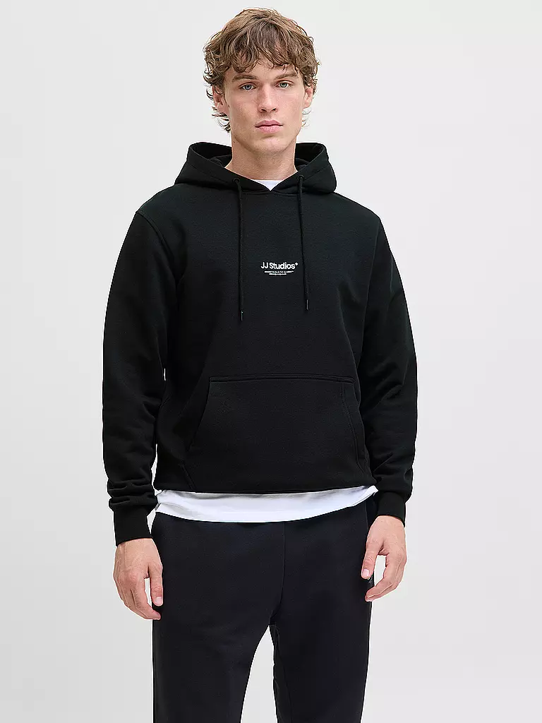 JACK & JONES | Kapuzensweater - Hoodie JJESOHO | schwarz