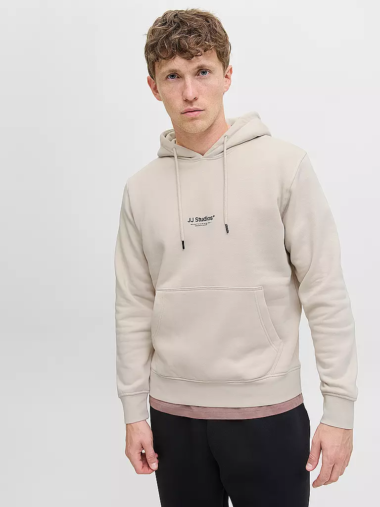 JACK & JONES | Kapuzensweater - Hoodie JJESOHO | creme