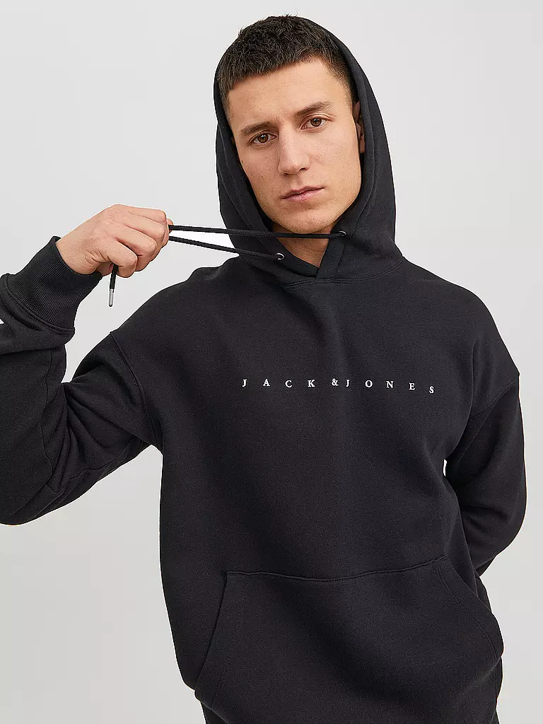 JACK & JONES | Kapuzensweater - Hoodie JJESTAR | schwarz