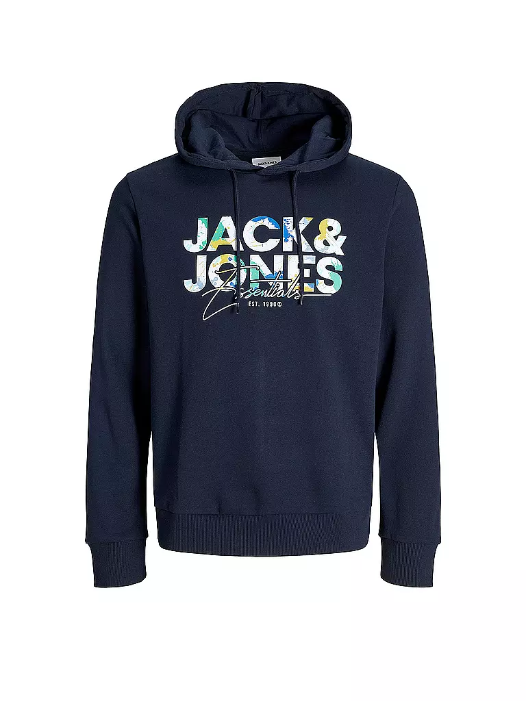 JACK & JONES | Kapuzensweater - Hoodie JJGEPLAS  | dunkelblau