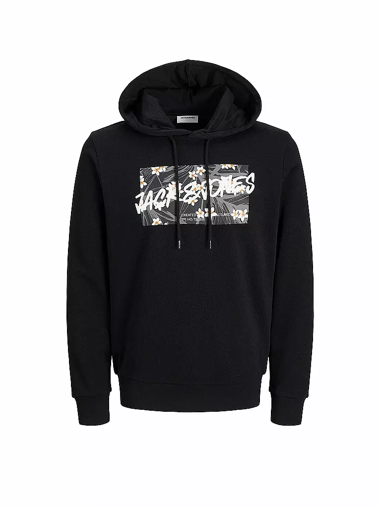 JACK & JONES | Kapuzensweater - Hoodie JJHAWAII | schwarz